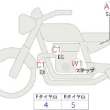 Мотоцикл Triumph TROPHY з пробігом 5085 km