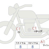 Мотоцикл Honda XJR400 с пробегом 1013 km