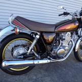 Мотоцикл Yamaha SR400 с пробегом 1634 km