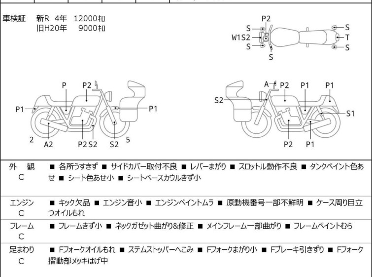 Мотоцикл Kawasaki 750RS с пробегом 12052 km