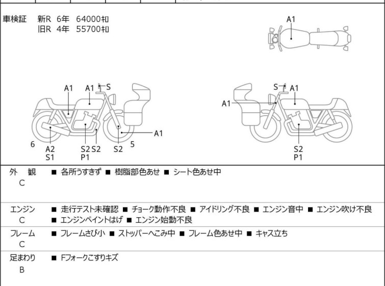 Мотоцикл Honda CB400SFV с пробегом 73531 km