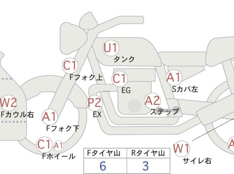 Мотоцикл Kawasaki NINJA250 з пробігом 3835 km