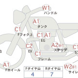 Мотоцикл Kawasaki NINJA250 с пробегом 5192 km