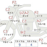Мотоцикл Honda FTR250 с пробегом 15859 km