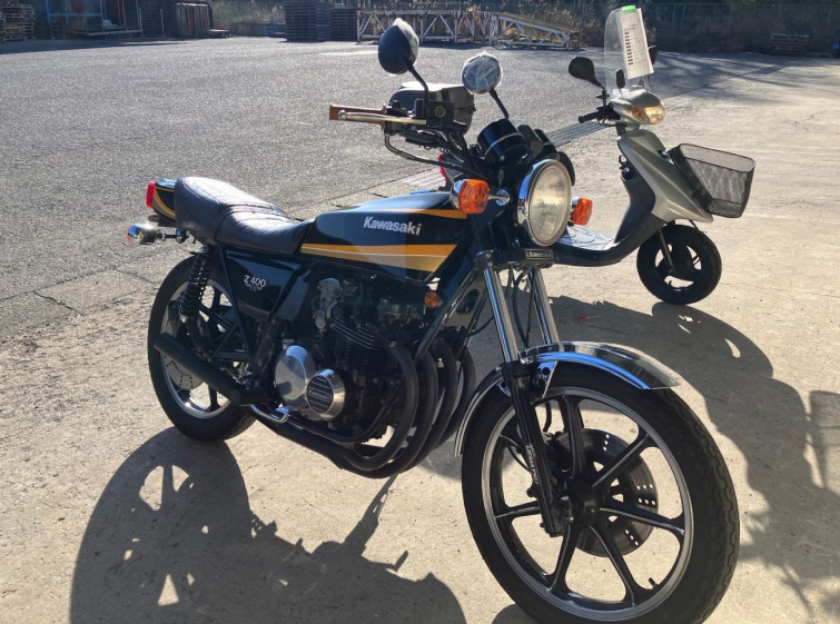 Мотоцикл Kawasaki Z400FX с пробегом 43254 km