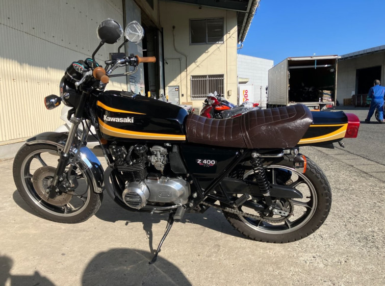 Мотоцикл Kawasaki Z400FX с пробегом 43254 km