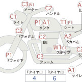 Мотоцикл Kawasaki BALIUS ZR250 с пробегом 19387 km