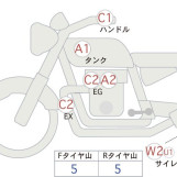 Мотоцикл Yamaha V-MAX1200 с пробегом 14257 km