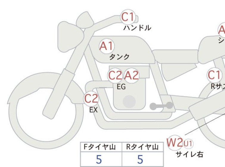 Мотоцикл Yamaha V-MAX1200 с пробегом 14257 km