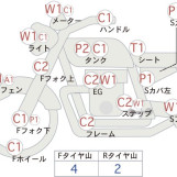 Мотоцикл Honda HORNET CB250F з пробігом 8732 km