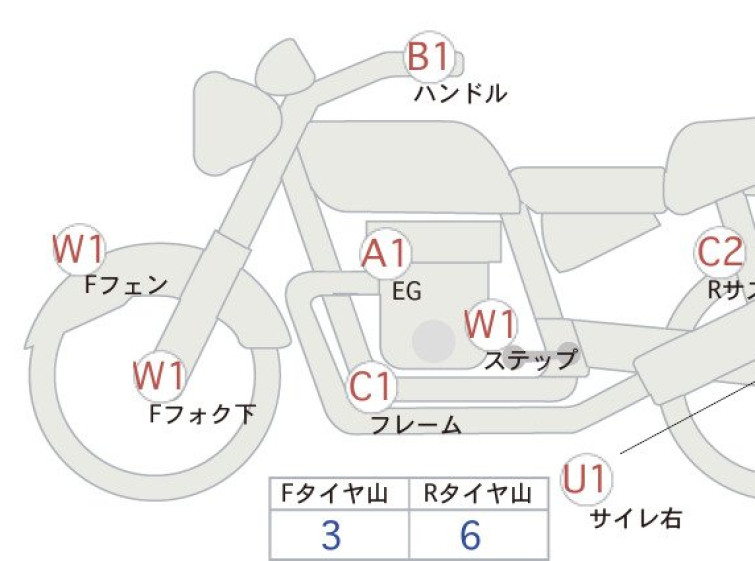 Мотоцикл Kawasaki 250TR з пробігом 18204 km