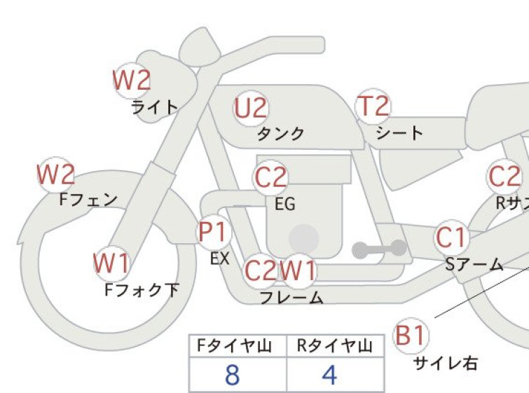 Мотоцикл Kawasaki ESTRELLA RS з пробігом 31429 km