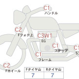 Мотоцикл Yamaha MT-07A з пробігом 7005 km