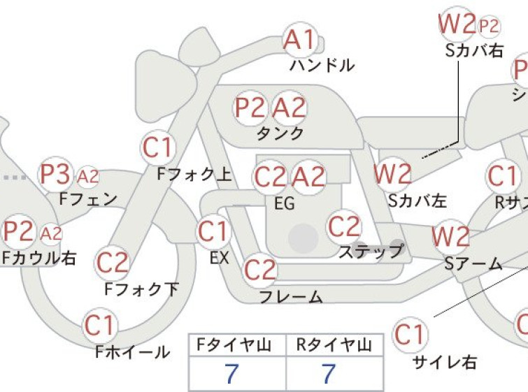 Мотоцикл Kawasaki KLX250 з пробігом 40607 km