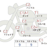 Мотоцикл Suzuki GSX-R1100 з пробігом 4746 km