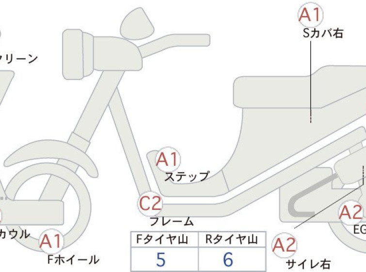 Мотоцикл Suzuki GEMMA250 з пробігом 25470 km