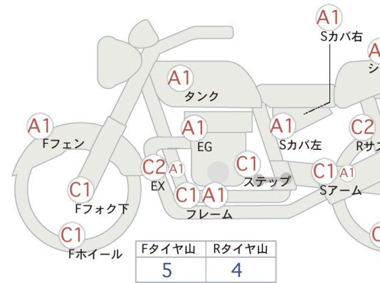 Мотоцикл HD SPORTSTER XL883R з пробігом 19609 km