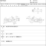 Мотоцикл Yamaha YZF-R25 с пробегом 735 km