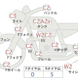 Мотоцикл Suzuki BANDIT400V с пробегом 4606 km