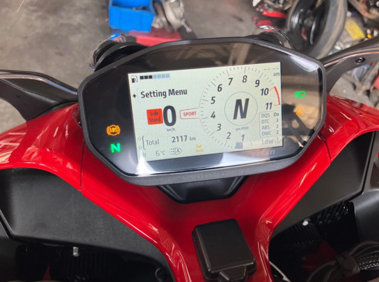 Мотоцикл Ducati SUPERSPORT 950S с пробегом 2117 km