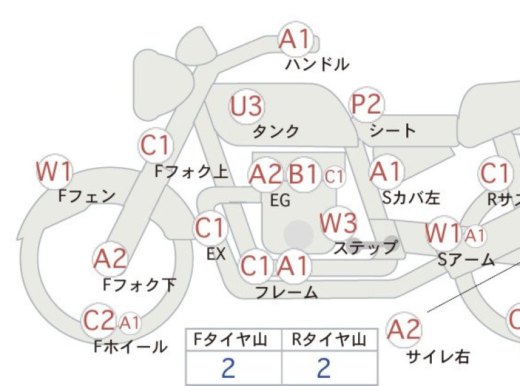 Мотоцикл Yamaha BOLT с пробегом 46723 km