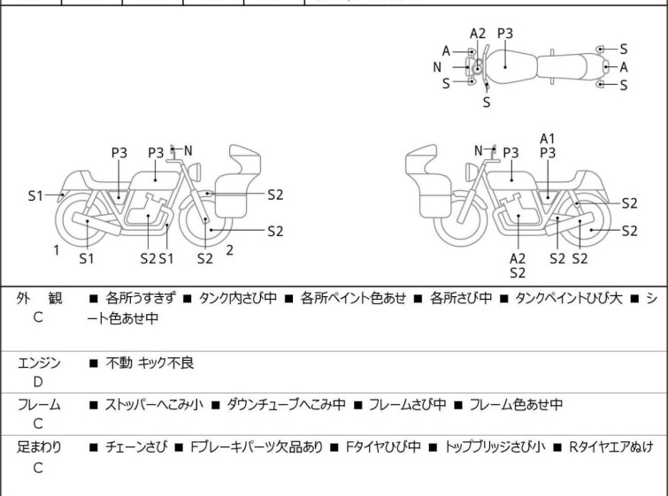 Мотоцикл Honda CB350FOUR з пробігом 14179 m