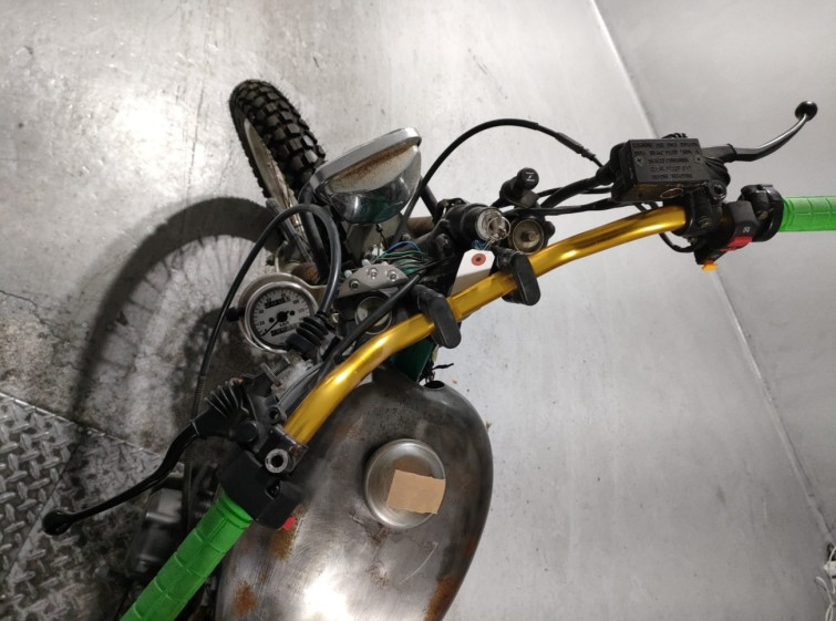 Мотоцикл Yamaha SEROW XT225 с пробегом 9635 km