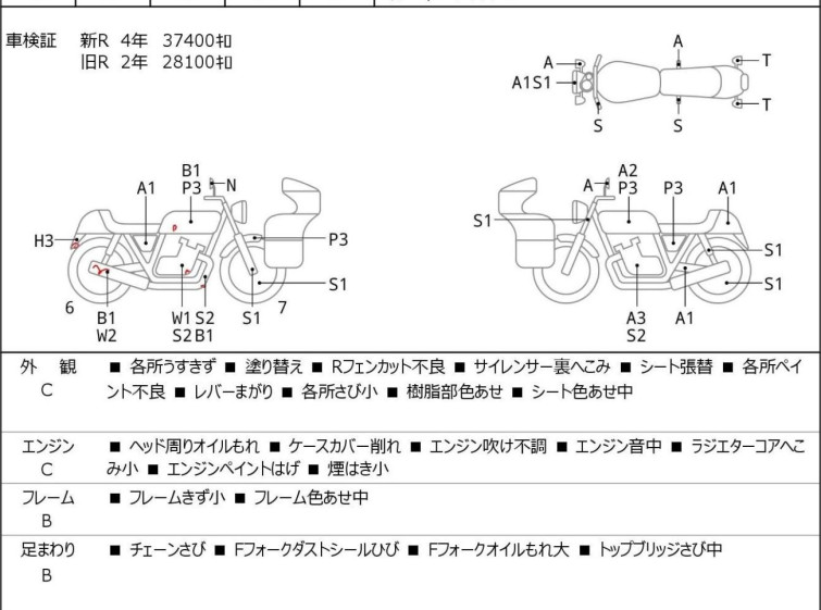 Мотоцикл Kawasaki ZEPHYR400 с пробегом 42697 km