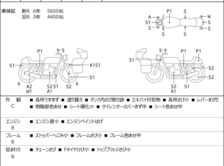 Мотоцикл Yamaha SR400 с пробегом 5906 km