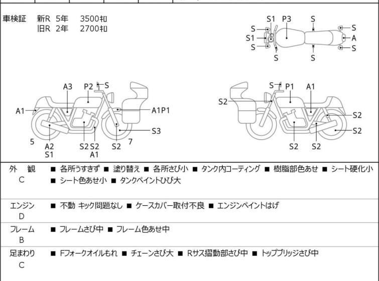 Мотоцикл Yamaha SR400 с пробегом 4035 km