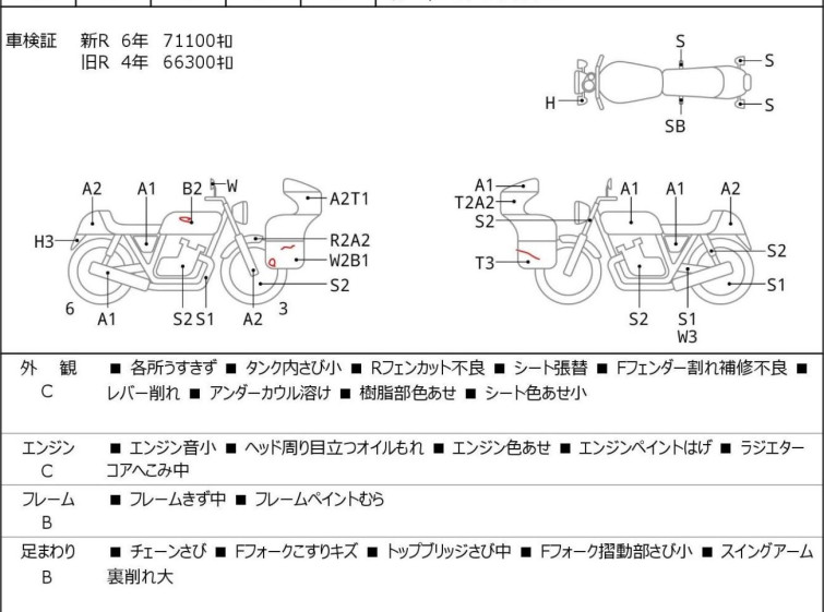 Мотоцикл Yamaha FJ1200 з пробігом 72658 km