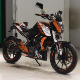 Мотоцикл KTM 200 DUKE с пробегом 5097 km