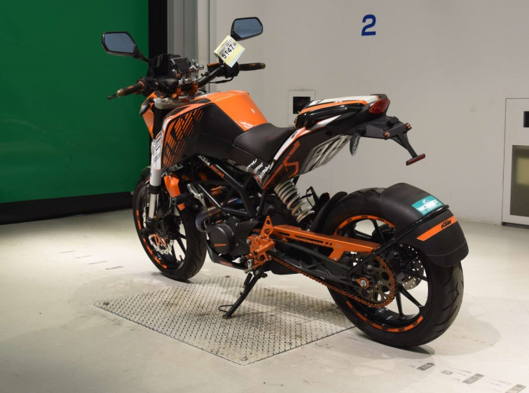 Мотоцикл KTM 200 DUKE с пробегом 5097 km