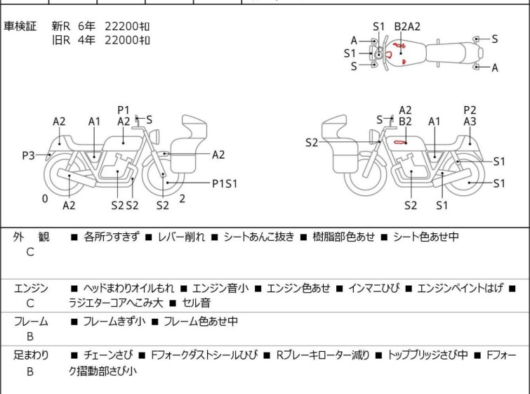 Мотоцикл Yamaha XJR1200 з пробігом 42274 km