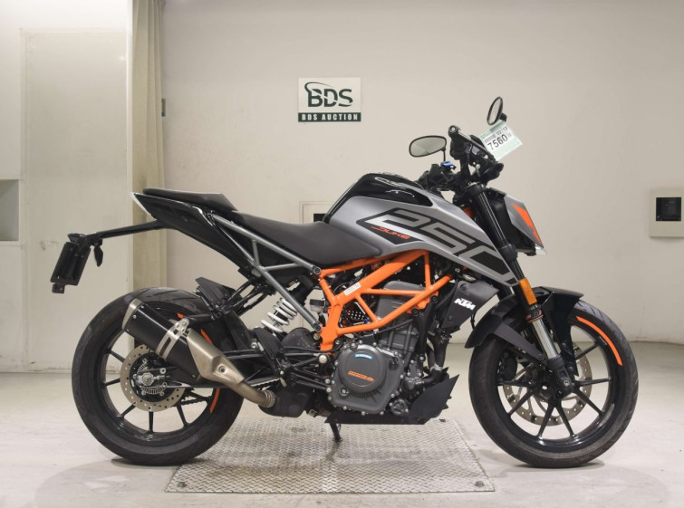 Мотоцикл KTM 250 DUKE з пробігом 2762 km