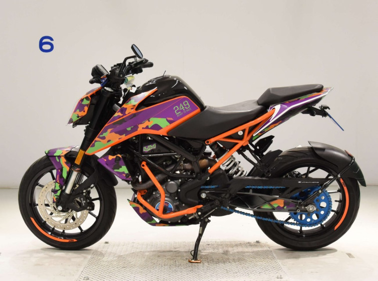 Мотоцикл KTM 250 DUKE з пробігом 16440 km