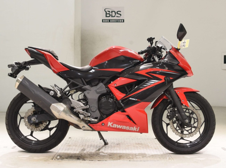 Мотоцикл Kawasaki NINJA250 с пробегом 14930 km