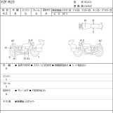 Мотоцикл Yamaha YZF-R25 с пробегом 3288 km