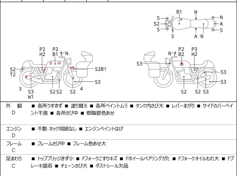 Мотоцикл Honda CB750FOUR с пробегом 39559 m