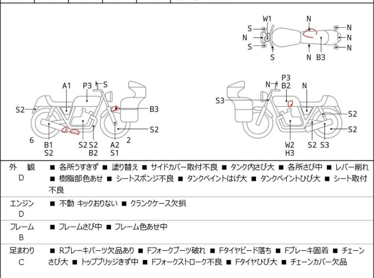 Мотоцикл Suzuki GT550 с пробегом 13116 m