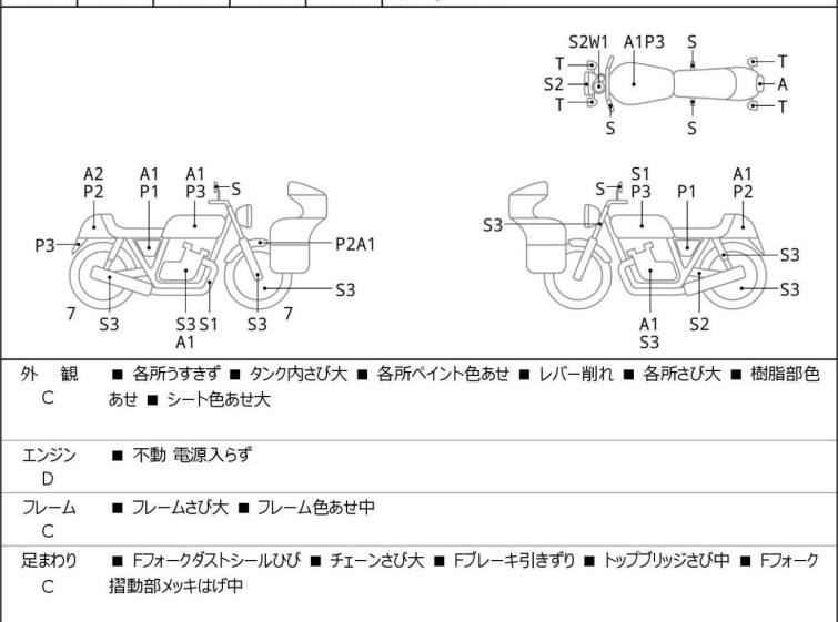 Мотоцикл Kawasaki BALIUS ZR250 с пробегом 7759 km