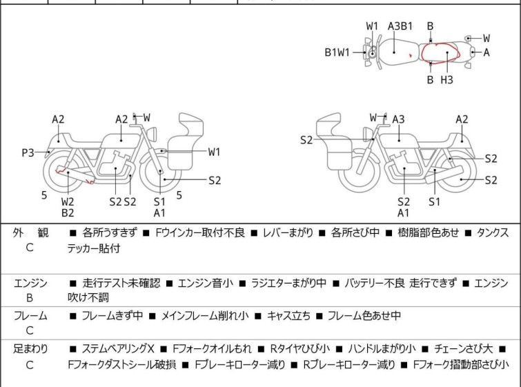 Мотоцикл Honda VTR250 з пробігом 41160 km
