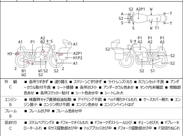 Мотоцикл Kawasaki BALIUS2 с пробегом 32701 km