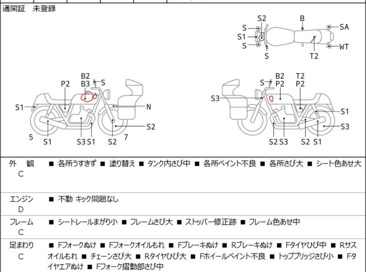 Мотоцикл Honda CB750FOUR з пробігом 15110 km