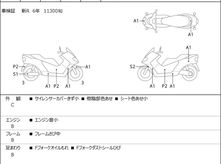 Мотоцикл Yamaha T-MAX560 з пробігом 13876 km