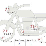 Мотоцикл Suzuki GSX1300R HAYABUSA з пробігом 3410 m