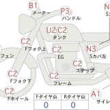 Мотоцикл Honda FTR223 з пробігом 18958 km