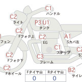 Мотоцикл Honda MAGNA250 с пробегом 17961 km
