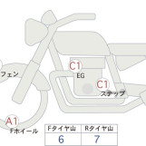 Мотоцикл Yamaha SEROW XT250 з пробігом 1635 km