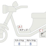 Мотоцикл Yamaha X-MAX250 с пробегом 586 km